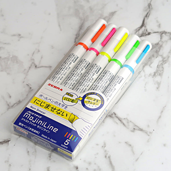 Pen Review — Zebra Justfit Mojini Line Highlighter