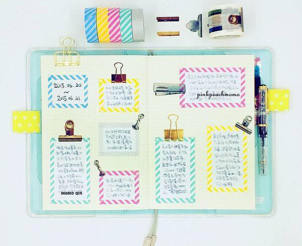 Bullet Journal Ideas - How to Make an Appealing Bullet Journal Page without Doodling Skills