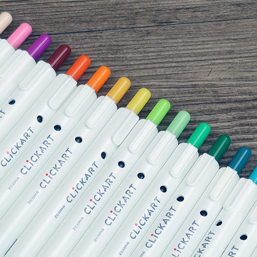 Pen Review — Zebra Click Art Markers