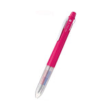 Uni Colour 3 Erasable Multi Mechanical Pencil - 0.5 mm - Cherry Pink - Multi Pens - Bunbougu