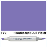 Copic Sketch Marker - Fluorescent Colour Range - FV2-Fluorescent Dull Violet - Markers - Bunbougu