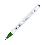 Kuretake Zig Clean Color Real Watercolor Brush Pen - Green Colour Range - 044 Deep Green - Brush Pens - Bunbougu