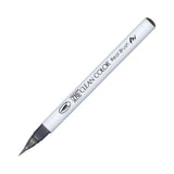 Kuretake Zig Clean Color Real Watercolor Brush Pen - Black/Grey Colour Range - 090 Grey - Brush Pens - Bunbougu
