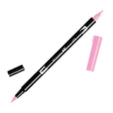 Tombow ABT Dual Brush Pen - Pink Colour Range (703 - 772) - 723 Pink - Brush Pens - Bunbougu