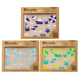 Irodo Transfer Fabric Sticker - Seaside