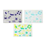Irodo Transfer Fabric Sticker - Seaside -  - Fabric Stickers - Bunbougu