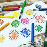 Kuretake Cambio Tambien Brush Pen - 6 Colour - Set B -  - Brush Pens - Bunbougu
