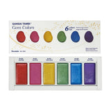 Kuretake Gansai Tambi Watercolour Set - Gem Colours - 6 Colour Set