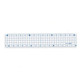 Kyoei Orions Grid Ruler - Blue - 5 mm x 5 mm Grid - 15 cm