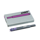 Lamy T10 Ink Cartridges -  5 Cartridges - Violet