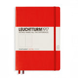 Leuchtturm1917 Medium Hardcover Notebook - Dotted - Red - A5