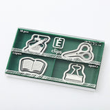 Midori Etching Clips - Stationery -  - Planner Clips - Bunbougu