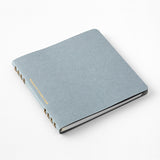 Midori Notebook for Paintable Stamp - Blue - 2 mm Grid -  - Notebooks - Bunbougu