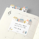 Midori Sticky Notes - Die Cut - Town -  - Sticky Notes - Bunbougu