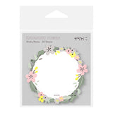 Midori Sticky Notes - Die Cut - Wreath