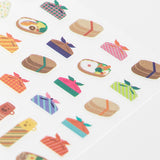Midori Seal Collection Removable Planner Stickers - Achievement - Bento Lunch Box -  - Planner Stickers - Bunbougu