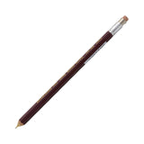 Ohto Wooden Mechanical Pencil - Burgundy - 0.5 mm