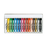 Pentel Fabric Fun Drawing Crayons - 16 Colour Set -  - Oil Pastels & Crayons - Bunbougu