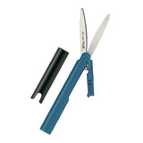 Plus Pen Style Compact Twiggy Scissors - Black X Navy -  - Scissors & Cutters - Bunbougu