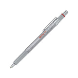 Rotring 600 Ballpoint Pen - Black Ink - Silver Body - 1.0 mm
