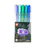 Sakura Gelly Roll Moonlight Gel Pen - 5 Moonlight Pastel Colour Set - 1.0 mm -  - Gel Pens - Bunbougu