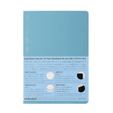 Stalogy Editor's Series 1/2 Year Notebook - Dotted - Blue - A5