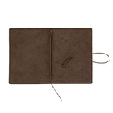 Traveler's Company Traveler's Notebook Starter Kit - Brown Leather - Passport Size -  - Diaries & Planners - Bunbougu