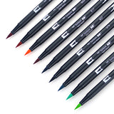 Tombow ABT Dual Brush Pen - 10 Colour Set - Tropical -  - Brush Pens - Bunbougu