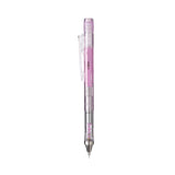 Tombow Mono Graph Shaker Mechanical Pencil - Clear Colour - 0.5 mm - Clear Pink - Mechanical Pencils - Bunbougu