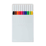 Uni Emott Fineliner Sign Pen - 10 Colour Set - No.1 - 0.4 mm