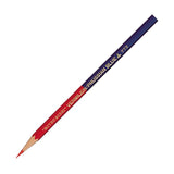 Uni Vermilion and Prussian Blue Hexagonal Body Pencil - 5:5 -  - Coloured Pencils - Bunbougu