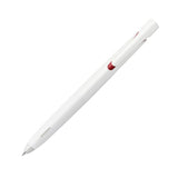 Zebra Blen Ballpoint Pen - 0.5 mm - White Body - Red Ink - Ballpoint Pens - Bunbougu