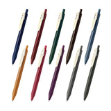Zebra Sarasa Push Clip Gel Pen - Vintage Colour - 0.5 mm