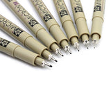 Sakura Pigma Micron Fineliner Pen - Black Ink -  - Felt Tip Pens - Bunbougu