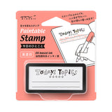 Midori Paintable Penetration Stamp - Half Size - Today's Topic -  - Planner Stamps & Ink Pads - Bunbougu