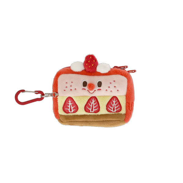 Gladee Pass Card Holder for Cards, Coins & Small Essentials - Strawberry Shortcake - - Pass Card Case - Bunbougu