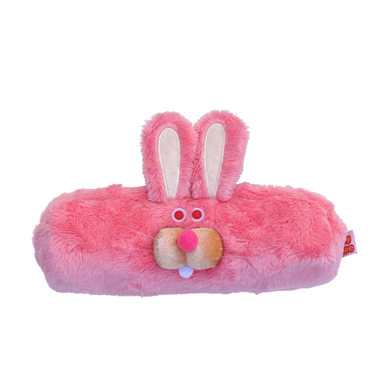 Gladee Pencil Case - Whiskers Pink Rabbit - - Pencil Case & Pouch - Bunbougu