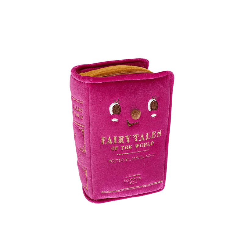 Gladee Old Book Pen Pouch - Pink - - Pencil Case & Pouch - Bunbougu