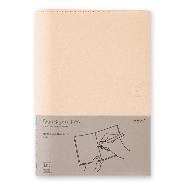 Midori MD Notebook Cover - Hard Type - Paper - A5 - - Notebook Accessories - Bunbougu