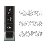 Midori Paintable Stamp Roller - Plant - - Planner Stamps & Ink Pads - Bunbougu