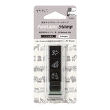 Midori Paintable Stamp Roller - Dog Landscape - - Planner Stamps & Ink Pads - Bunbougu