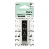 Midori Paintable Stamp Roller - Mountain Scenery - - Planner Stamps & Ink Pads - Bunbougu