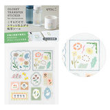 Midori Glossy Transfer Sticker for Decoration - Scandinavian - - Planner Stickers - Bunbougu