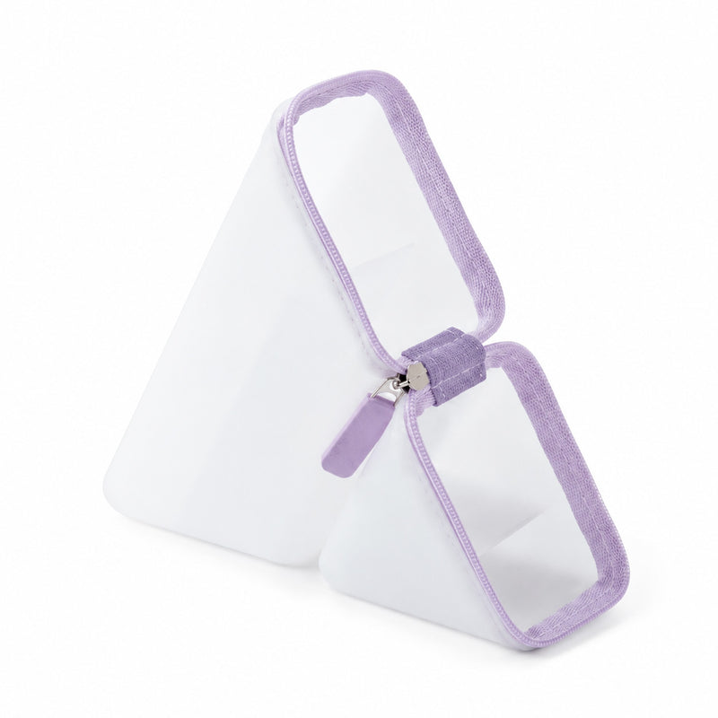 Sonic Kakusta Sheer Portable Pen Stand - Silicone Type - Semi-transparent White