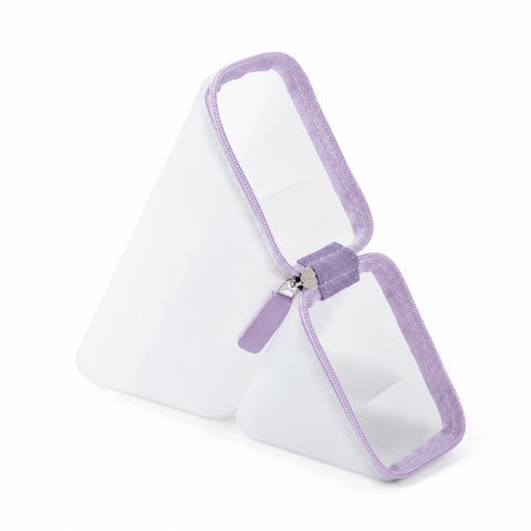 Sonic Kakusta Sheer Portable Pen Stand - Silicone Type - Semi-transparent White - - Pencil Cases & Bags - Bunbougu
