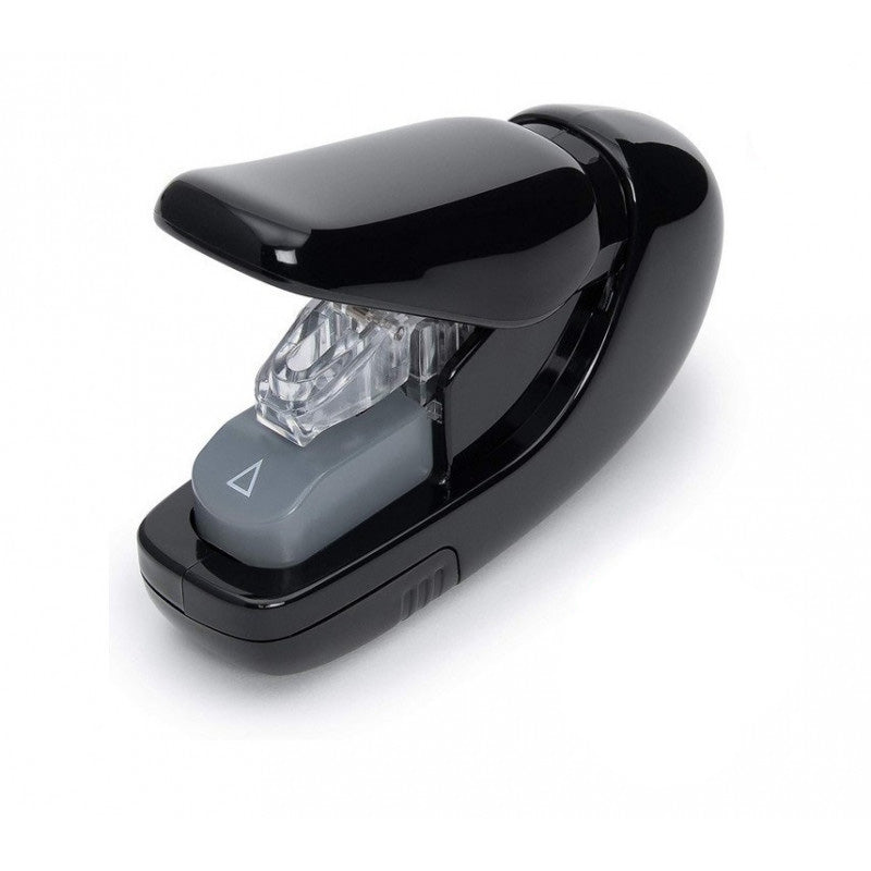 Plus Staple-Free Stapler - 5 Sheet Capacity - Black - - Staplers - Bunbougu