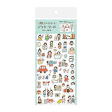 Furukawashiko Daily Planner Sticker Sheet - Transparent - My Life -  - Planner Stickers - Bunbougu