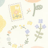 Furukawashiko Peta Peta Planner Sticker Sheet - Large Size - Flower & Bird -  - Planner Stickers - Bunbougu