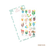 Furukawashiko Planner Sticker Sheet - Transparent - Fujiya Limited Edition 1 -  - Planner Stickers - Bunbougu