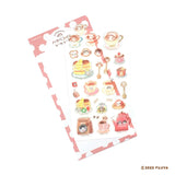 Furukawashiko Planner Sticker Sheet - Transparent - Fujiya Limited Edition 3 -  - Planner Stickers - Bunbougu